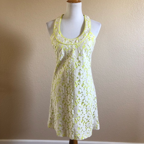 New Trina Turk Lace Mini Casual Sleeveless Halter Dress Size S - Picture 1 of 6